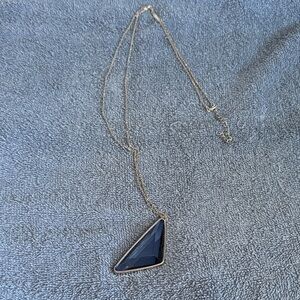 Elegant Dark blue Pendant Necklace
